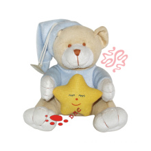 Hot Selling Stuffed Bear Soft Plush Animal Toy with Hat